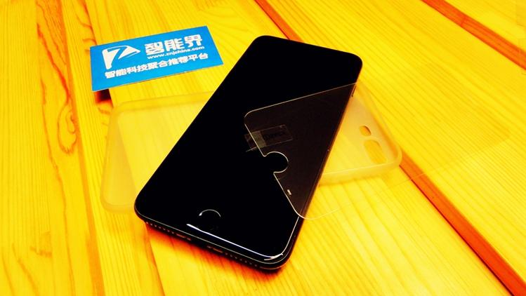 iphone7 plus美国康宁非满版9h钢化玻璃膜_智能界